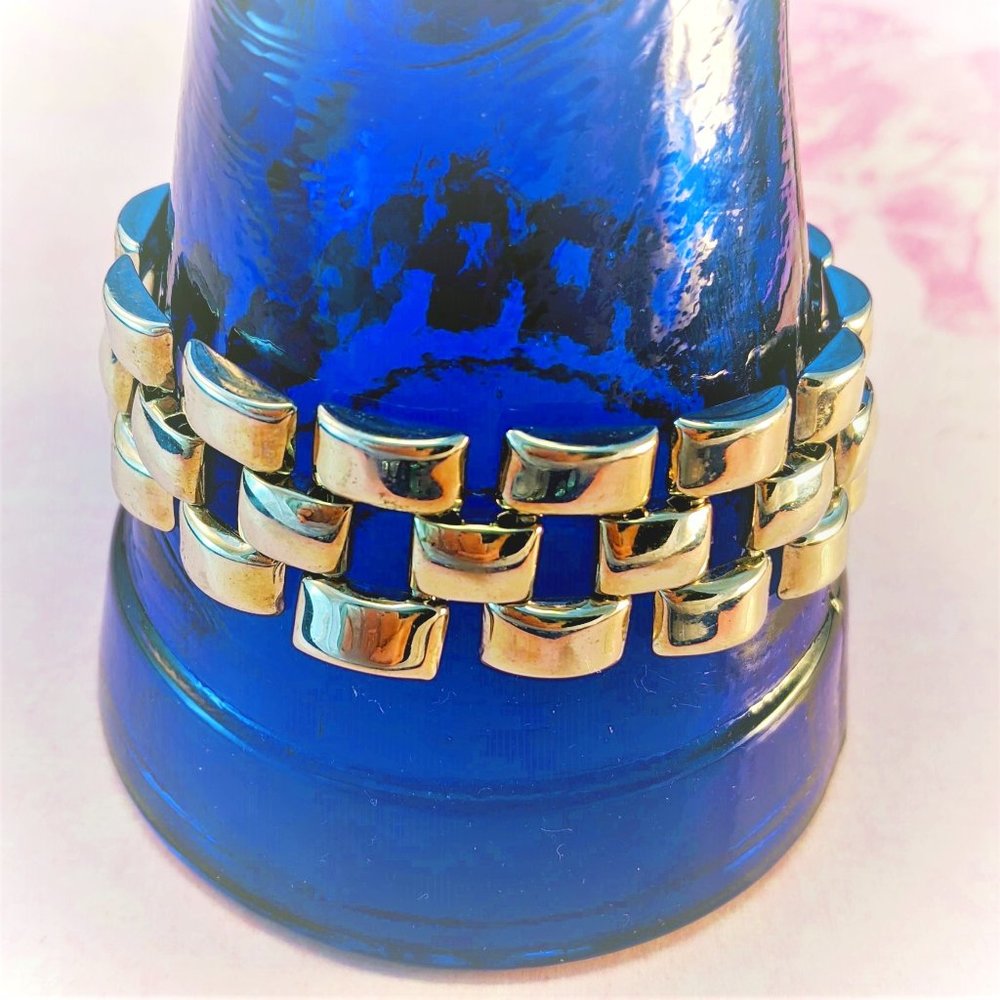 AVON Bracelet Silver Tone Mesh Link